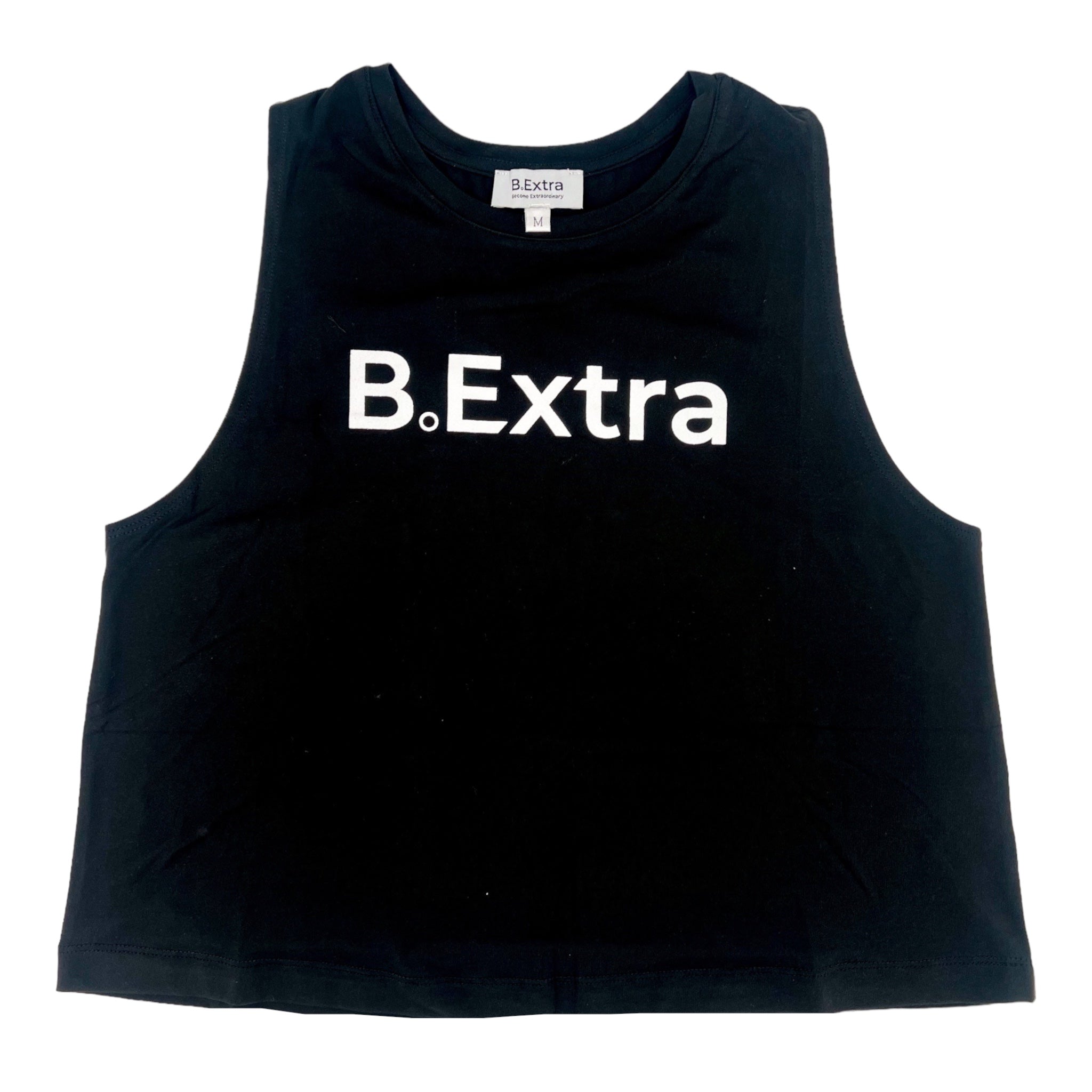 Sarah Top Black - Logo  B. Extra Sportswear – B.Extra - Become  ExtraOrdinary