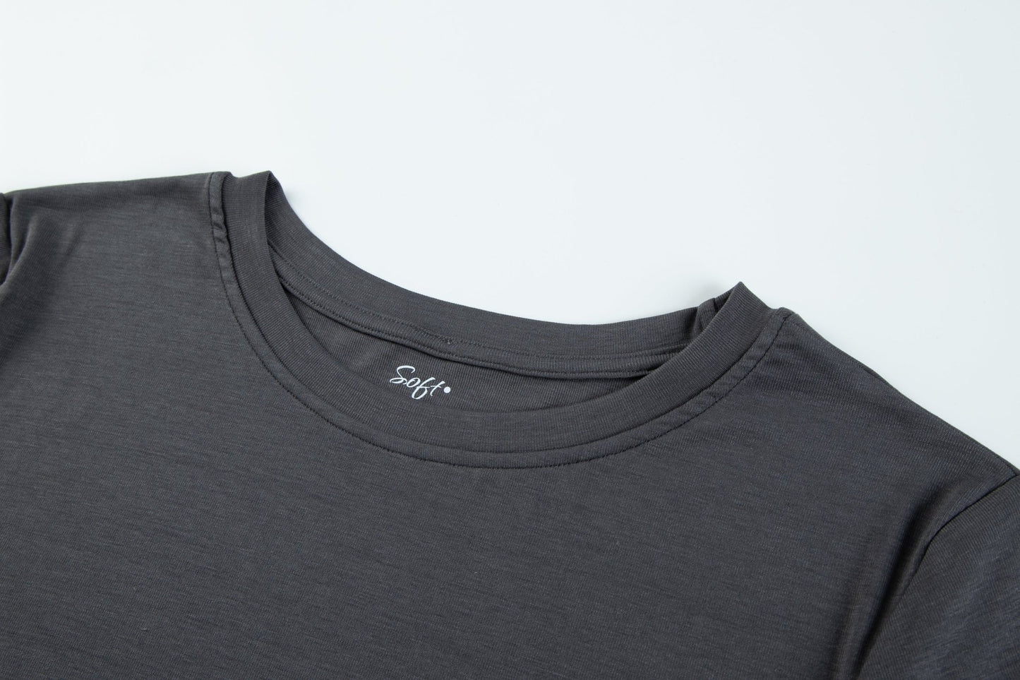 Soft Flow Tee  - Dark Grey