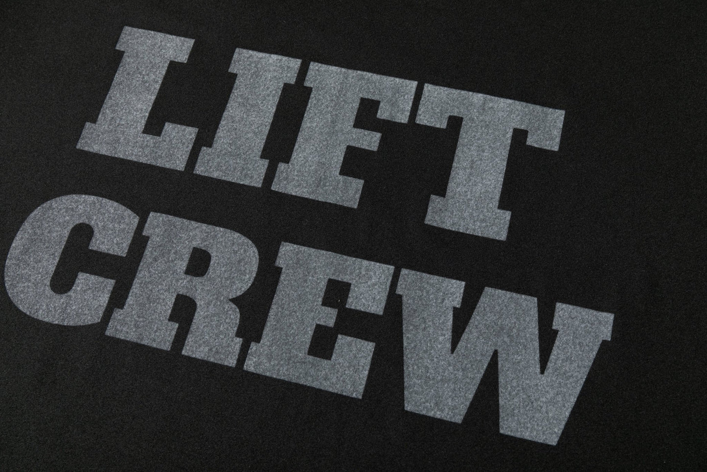 Lift Crew T Shirt - Black