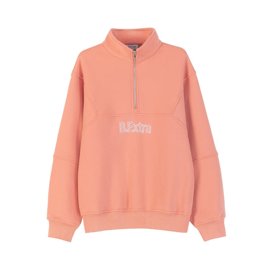 Quarter Zip Sweater - Tropic Blush