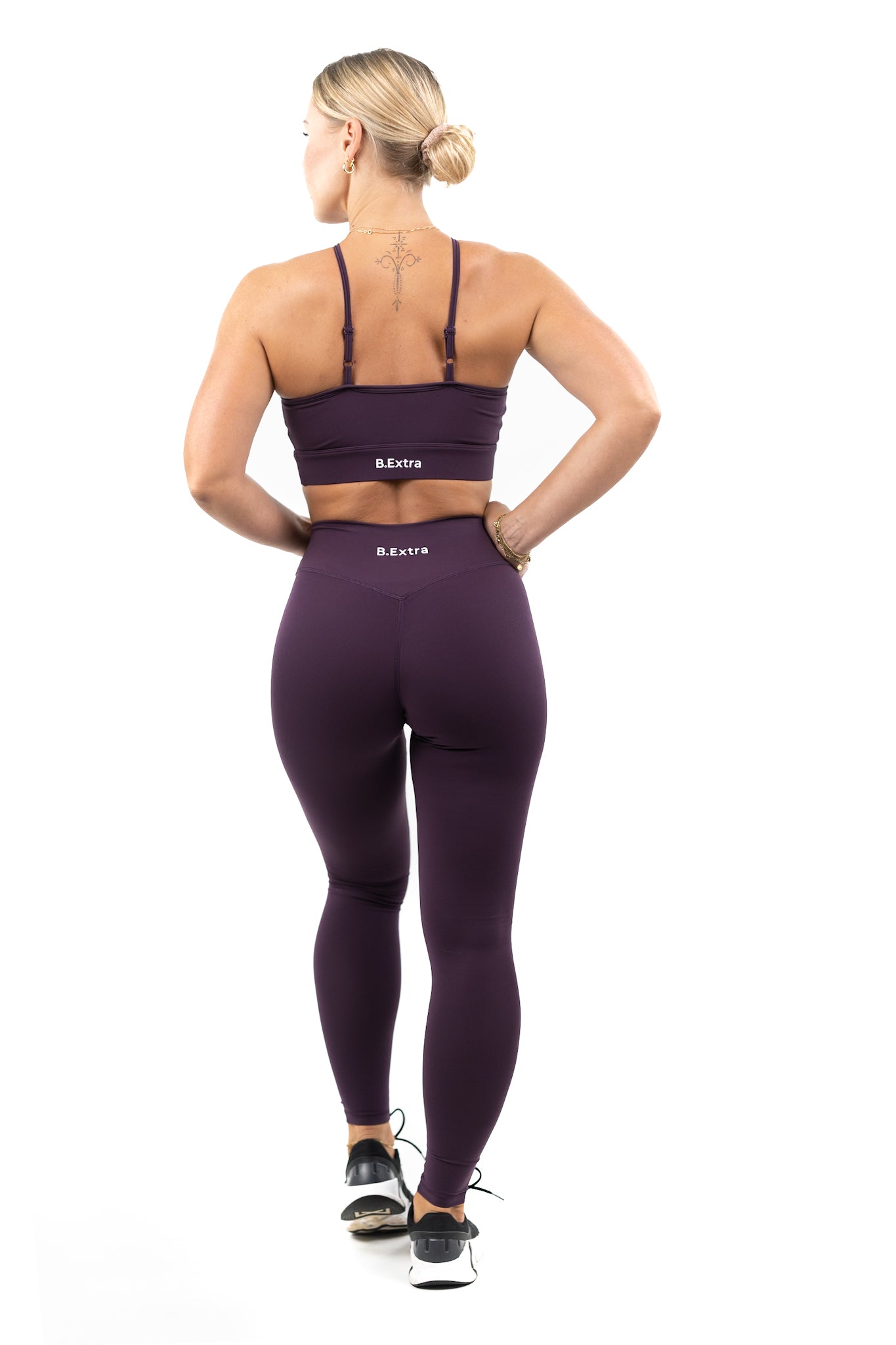 Curve Sculpt Tight Full Length - Eggplant