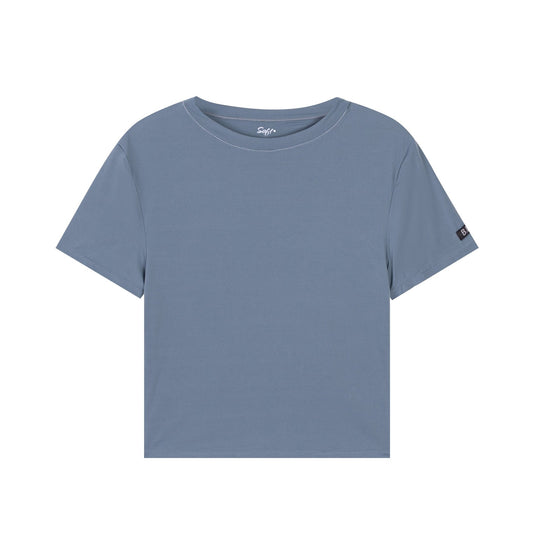 NAK-D Cropped Tee  - Grey