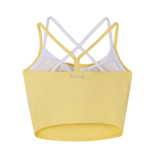 Leslie Top - Yellow/White