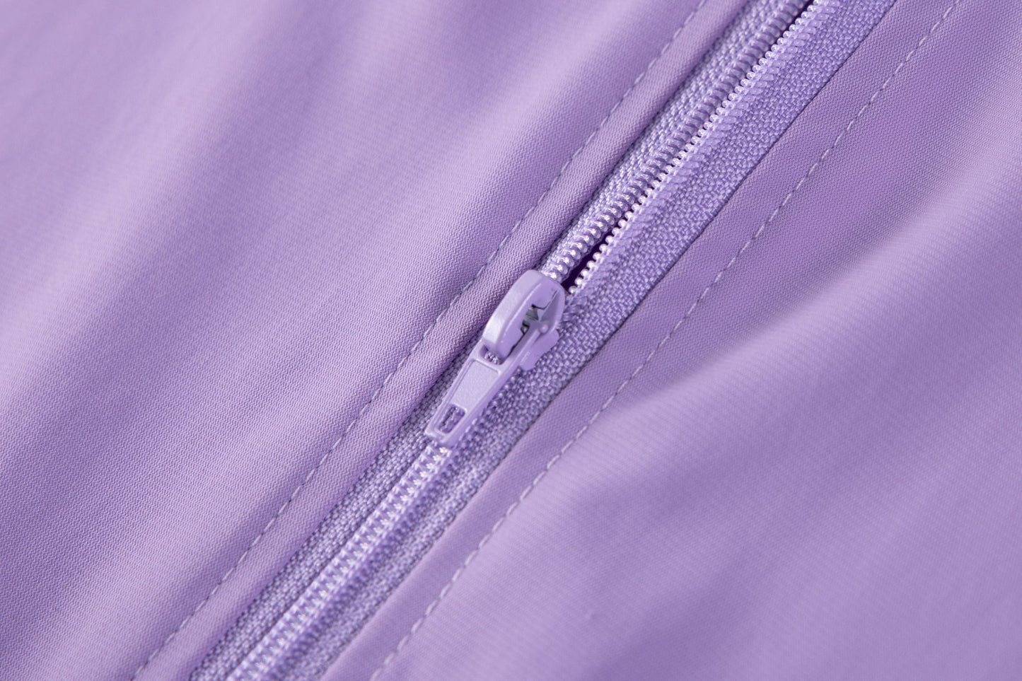 Cropped Zip up jacket - Lilac