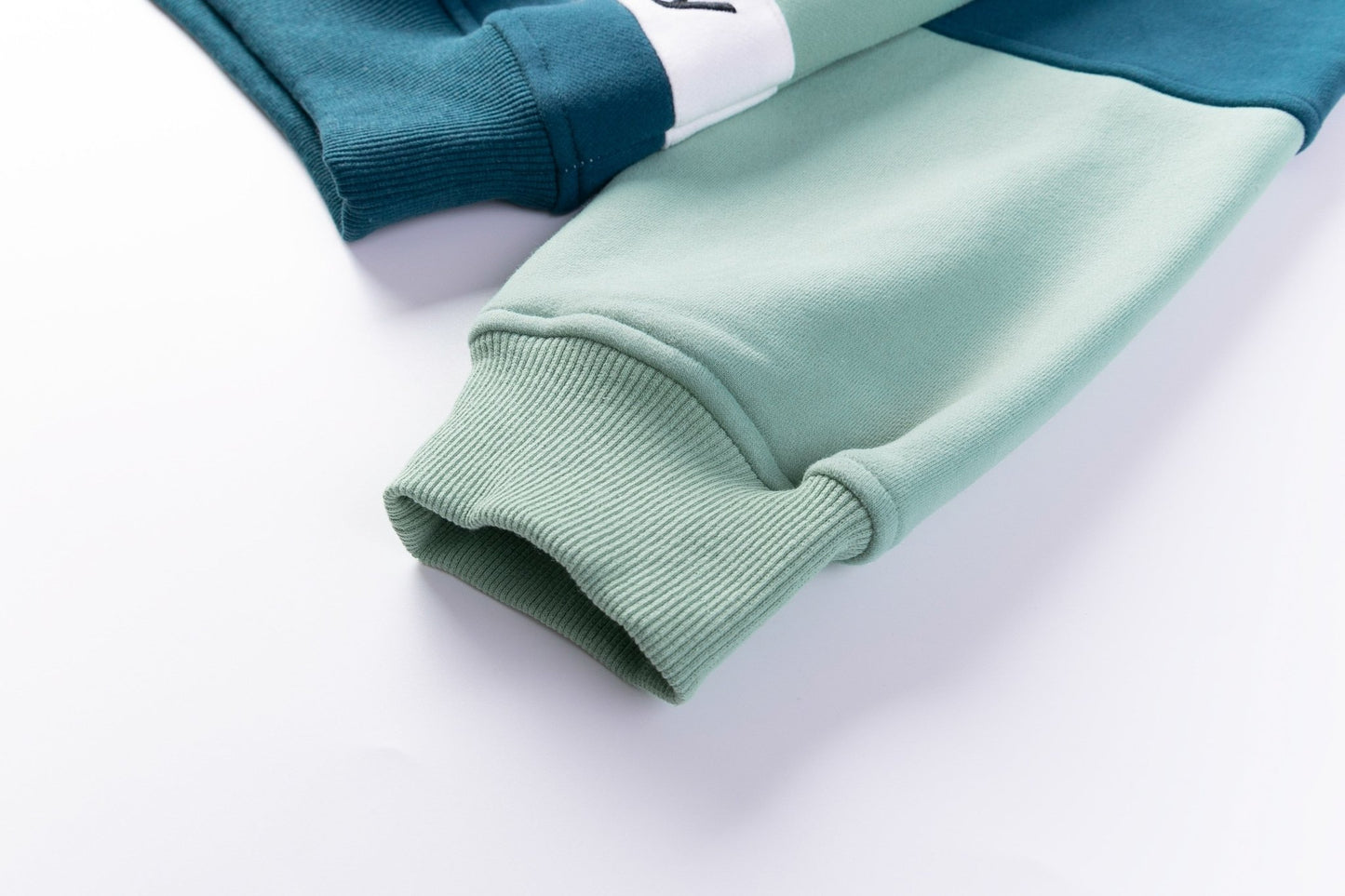 Multitone Cozy Sweater - Blue Green