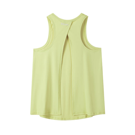 Open Back Tank Top - Lily Green