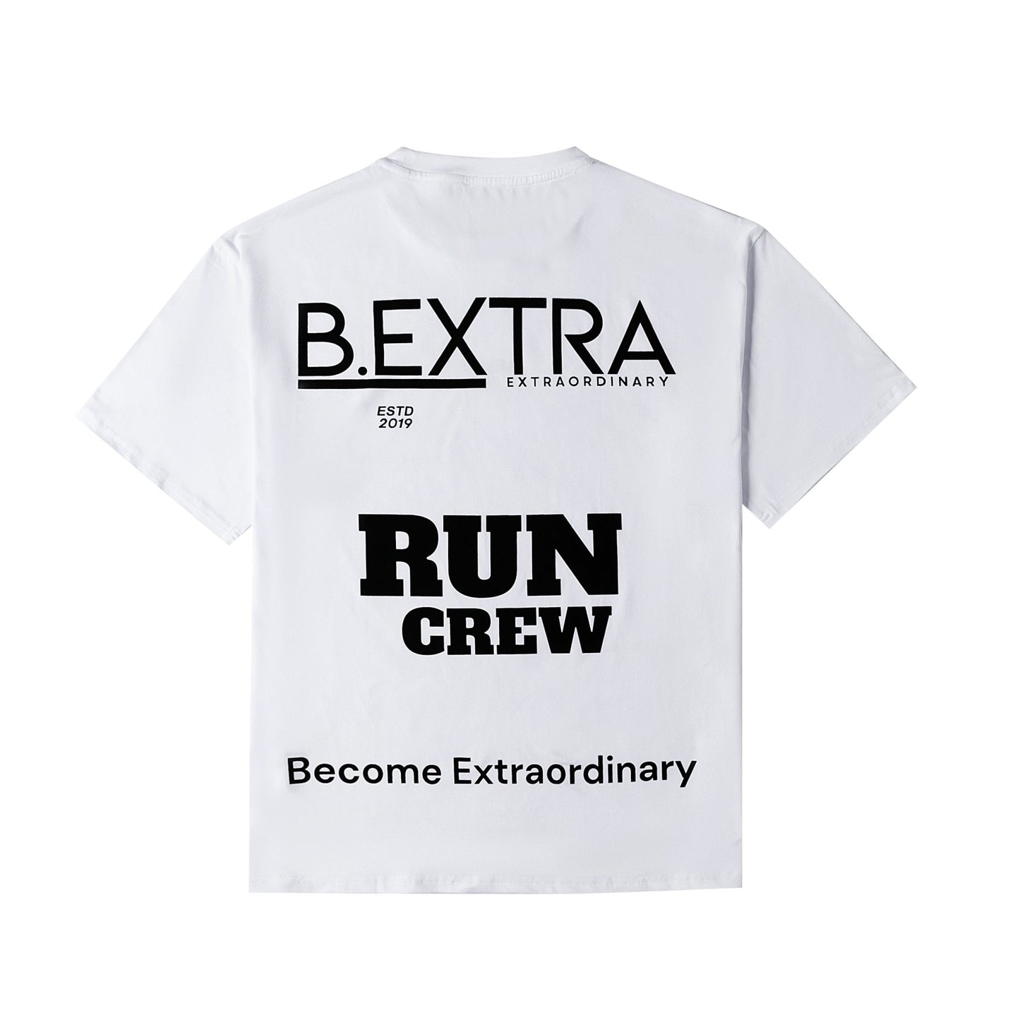 Run Crew T-Shirt  - White