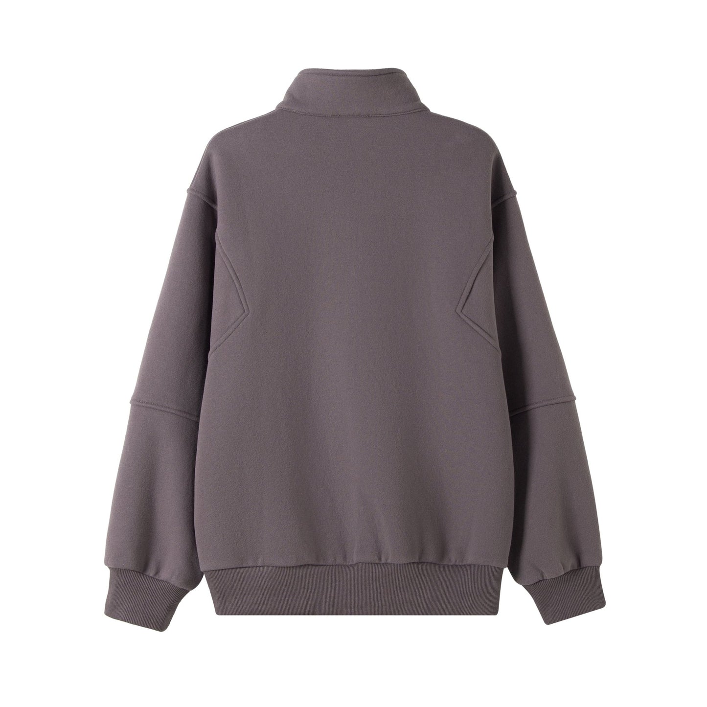 Quarter Zip Sweater - Mocha