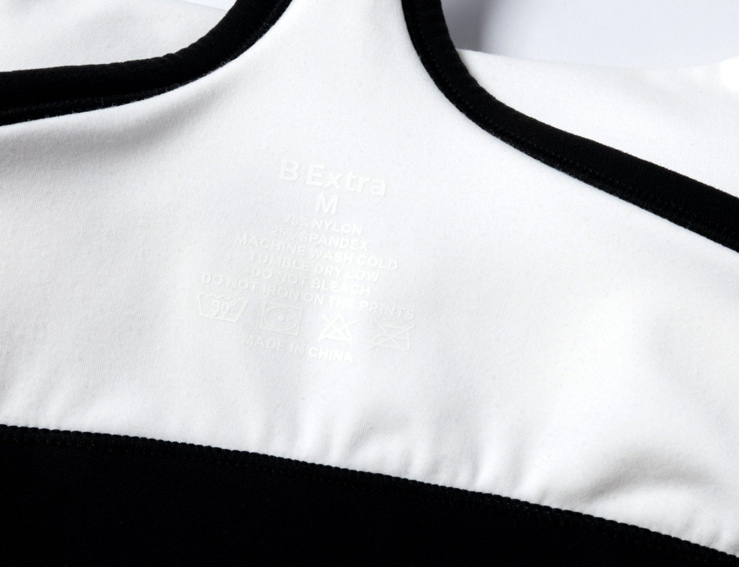 B.Extra Block Bra - White