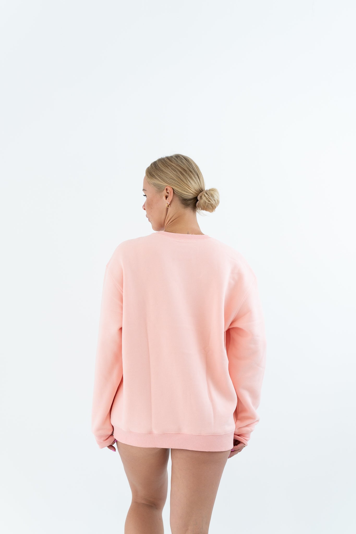 Luxe Lounge Sweater - Light Coral