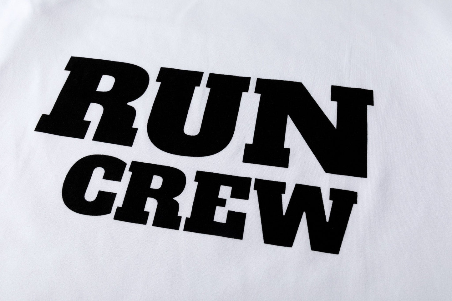 Run Crew T-Shirt  - White