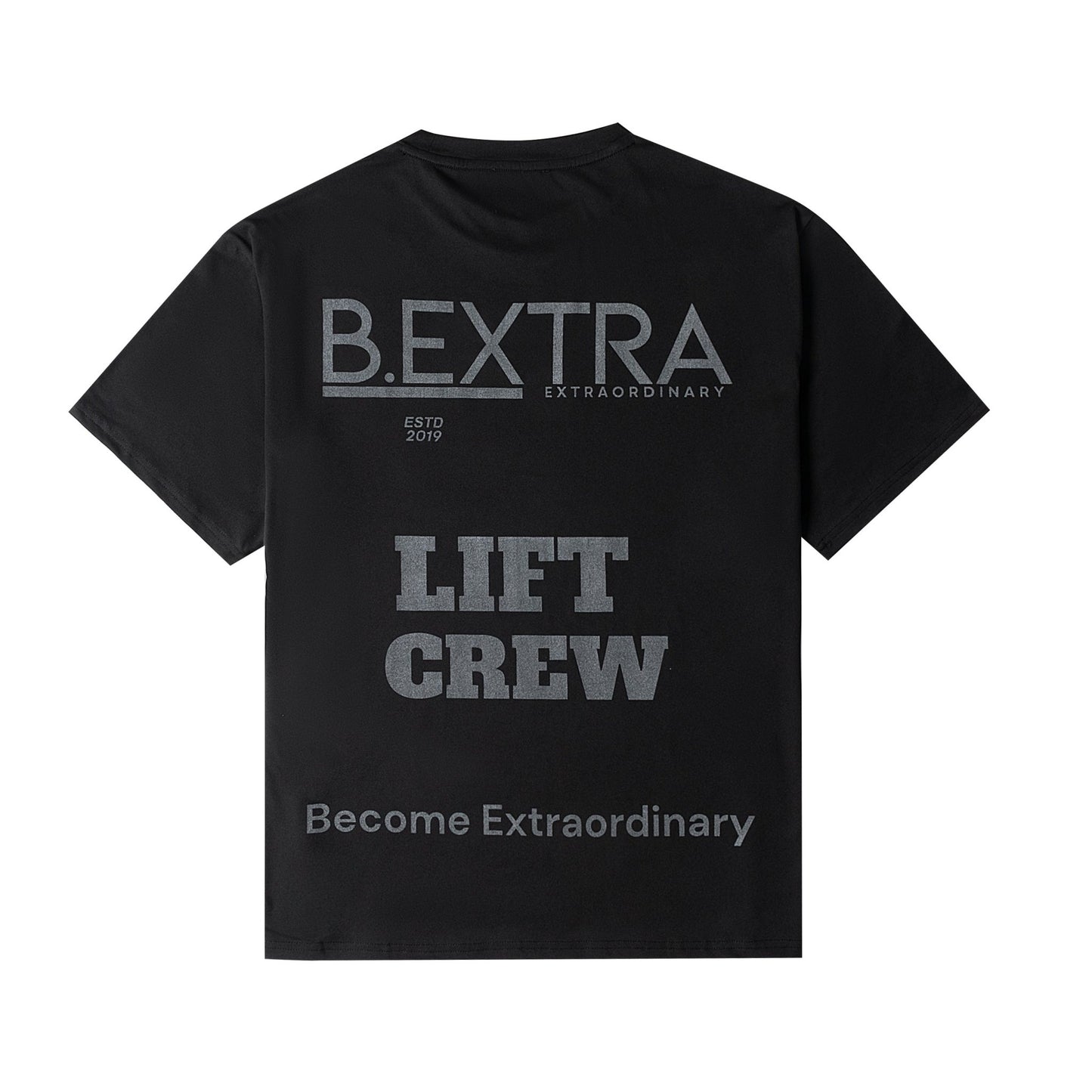 Lift Crew T-Shirt  - Black