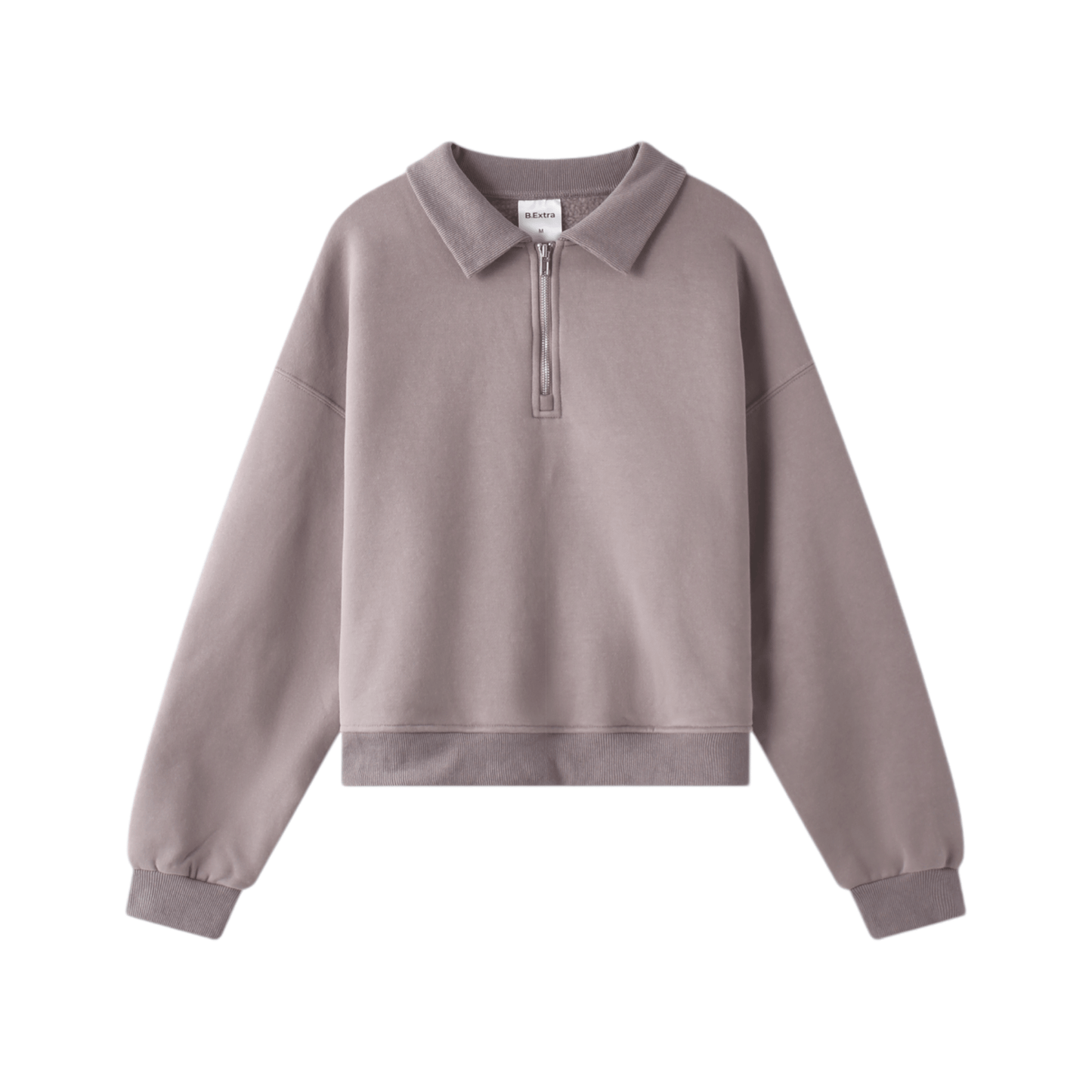 Zip & Go Sweater - Smoky Sand