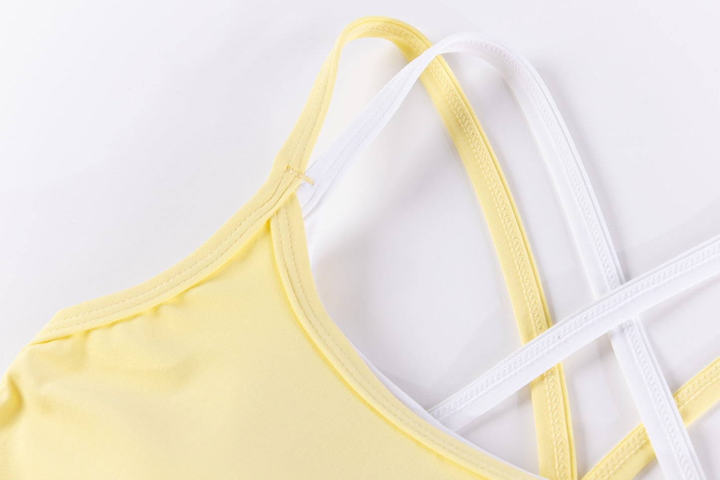 Leslie Top - Yellow/White